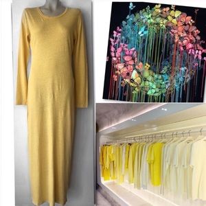 Cotton Citizen Dresses - 🆕 COTTON CITIZEN HEMP COTTON YELLOW MAXI DRESS S Cotton Citizen Dresses - 🆕 COTTON CITIZEN HEMP COTTON YELLOW MAXI DRESS S